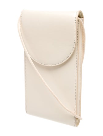 The Row Leather Flap Mini Bag