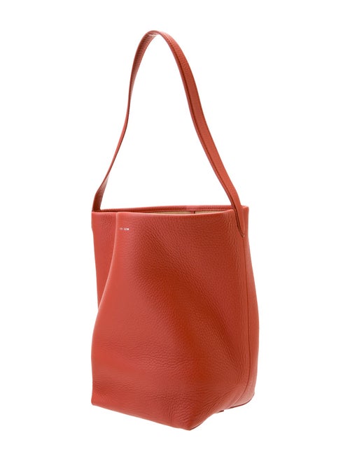 The Row Leather Medium N/S Park Tote