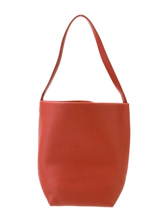 The Row Leather Medium N/S Park Tote