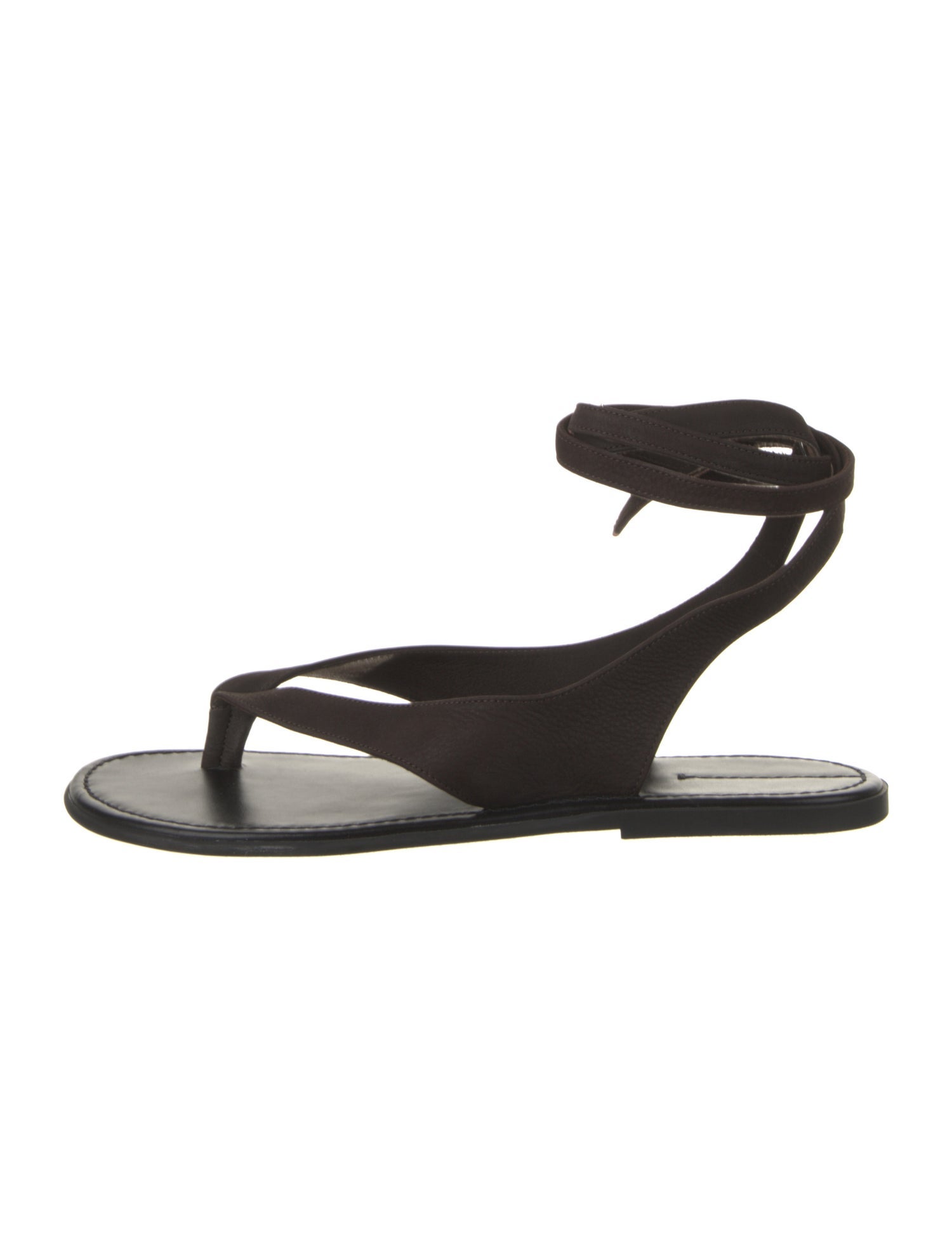 The Row Beach Suede Sandals
