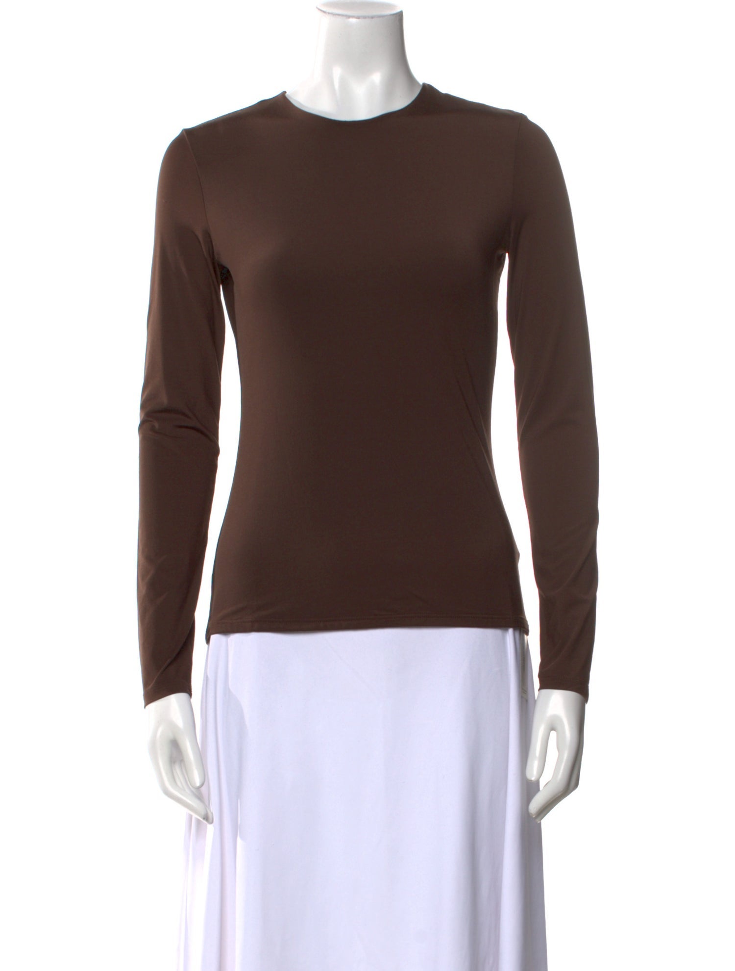 The Row Nylon Crew Neck Top