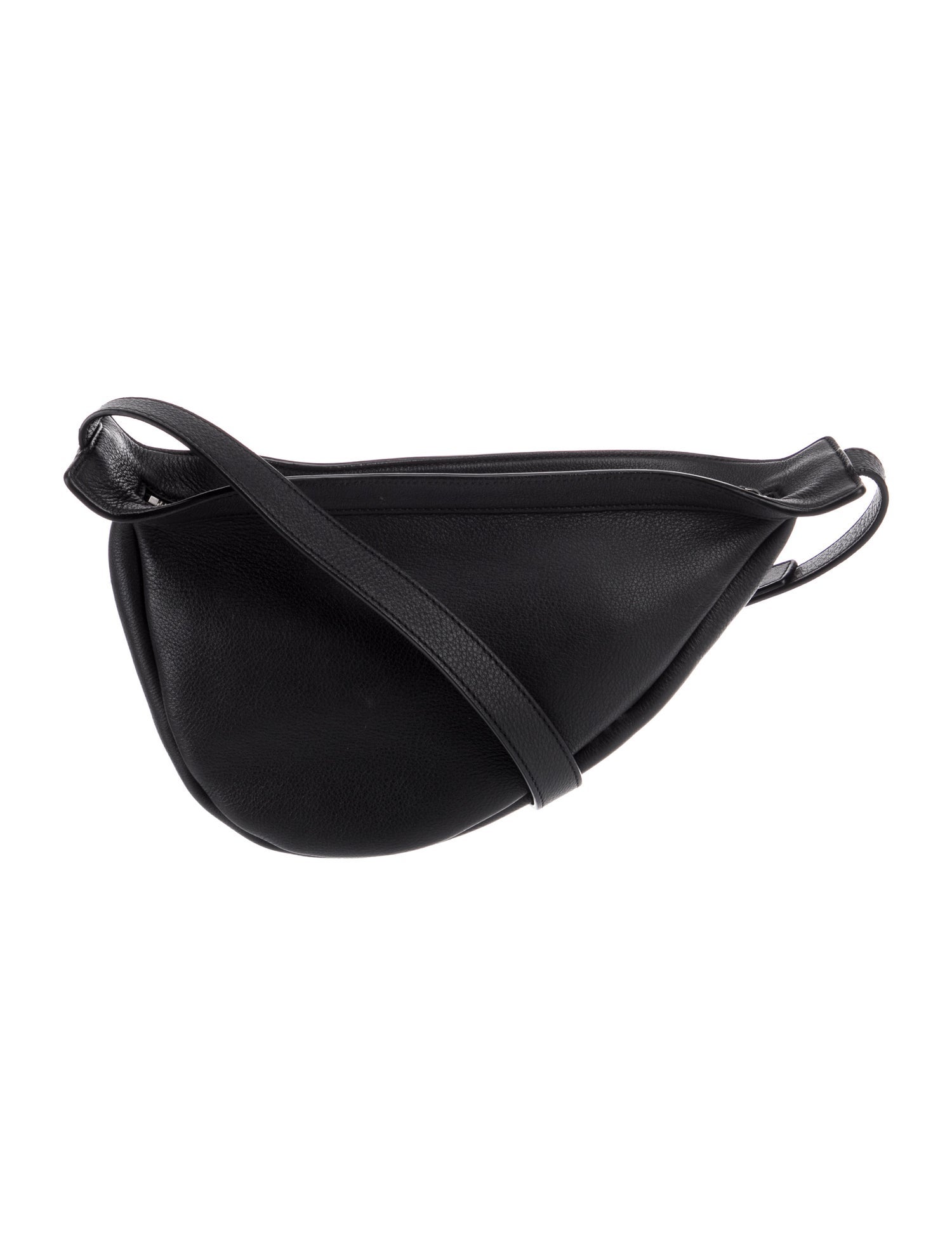 The Row Leather Slouchy Banana Small