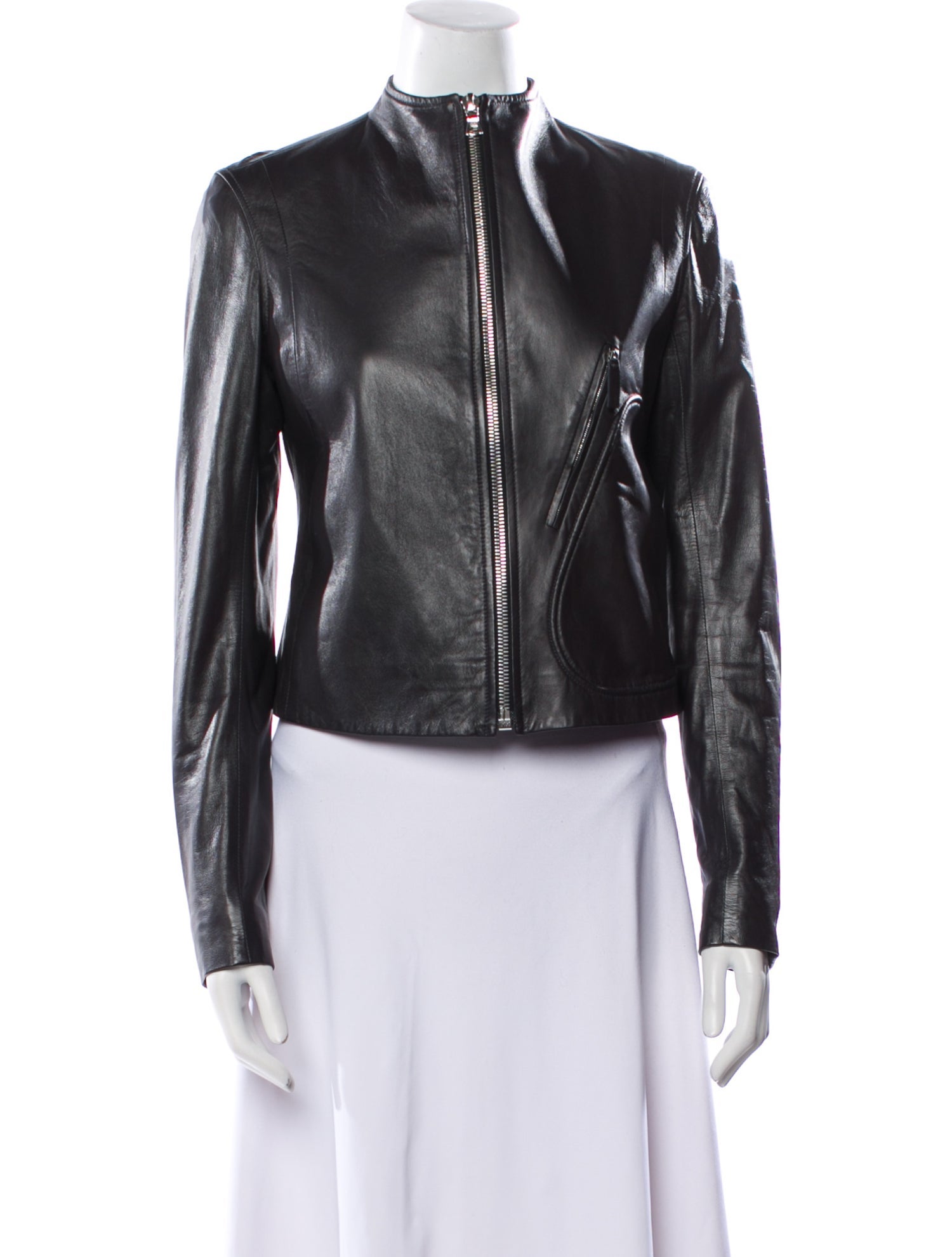 The Row Lambskin Biker Jacket