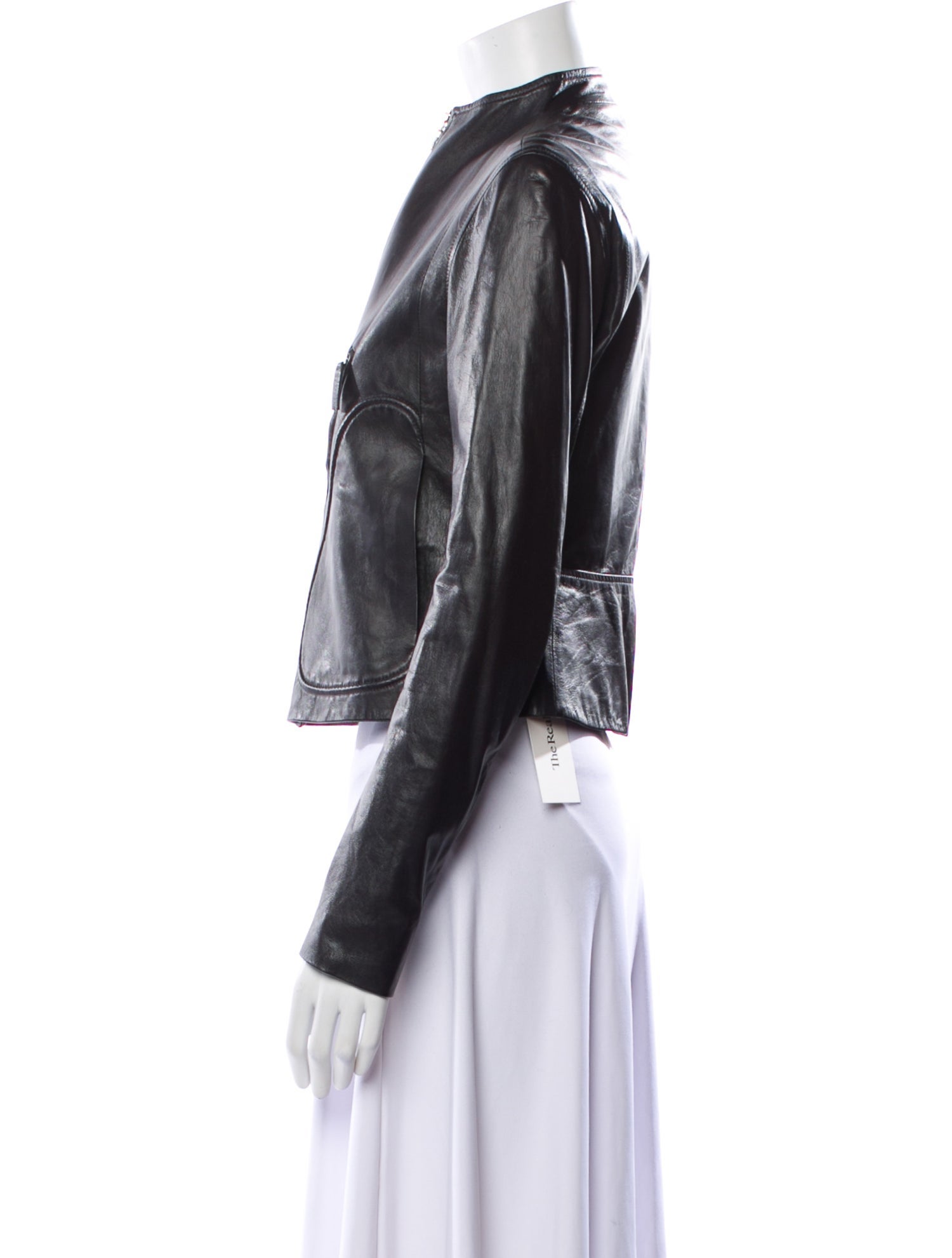 The Row Lambskin Biker Jacket