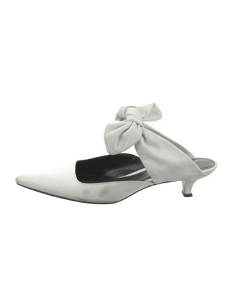 The Row Coco Leather Mules