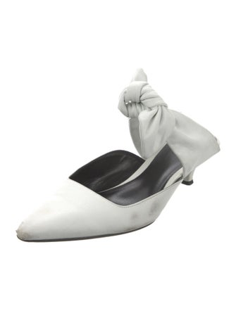 The Row Coco Leather Mules