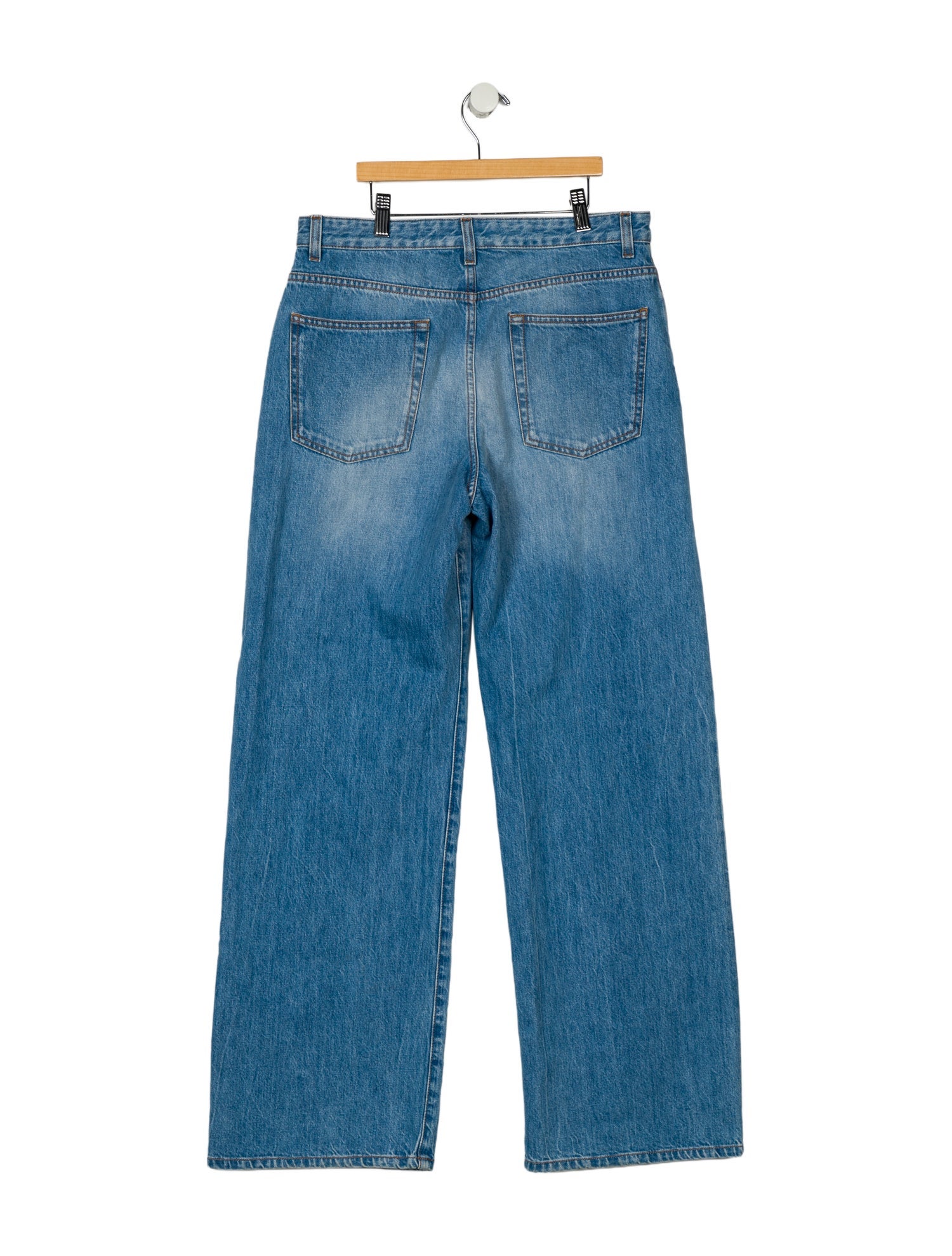 The Row High-Rise Wide Leg Jeans