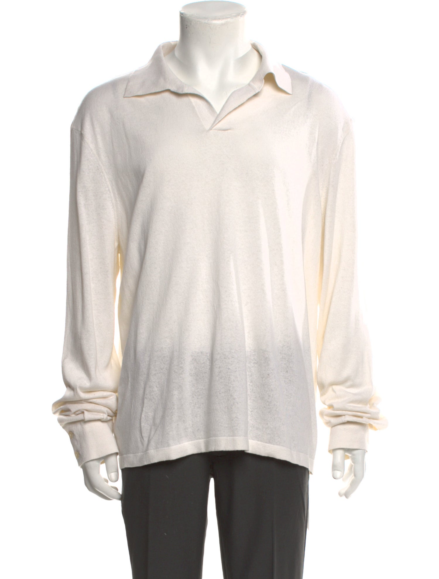 The Row 2025 'Stafford' Polo Sweater