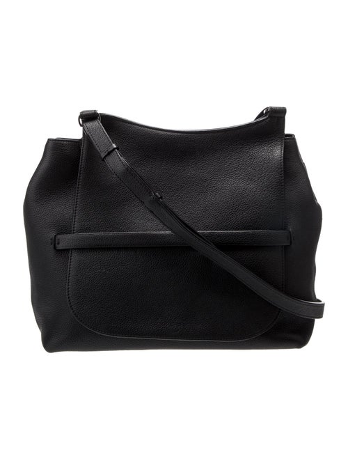 The Row Leather Messenger Bag