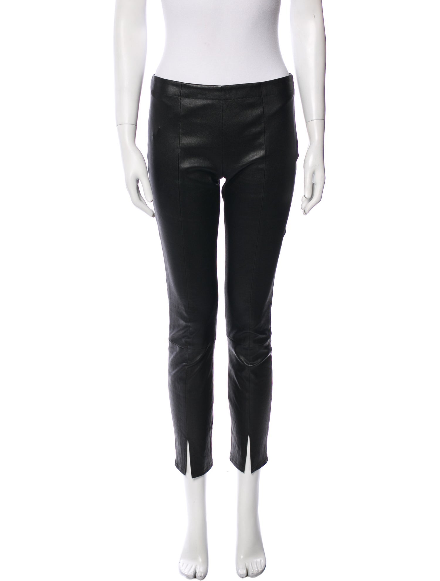 The Row Lambskin Skinny Leg Pants