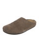 The Row Hugo Slides Suede Mules w/ Tags