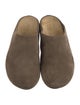 The Row Hugo Slides Suede Mules w/ Tags