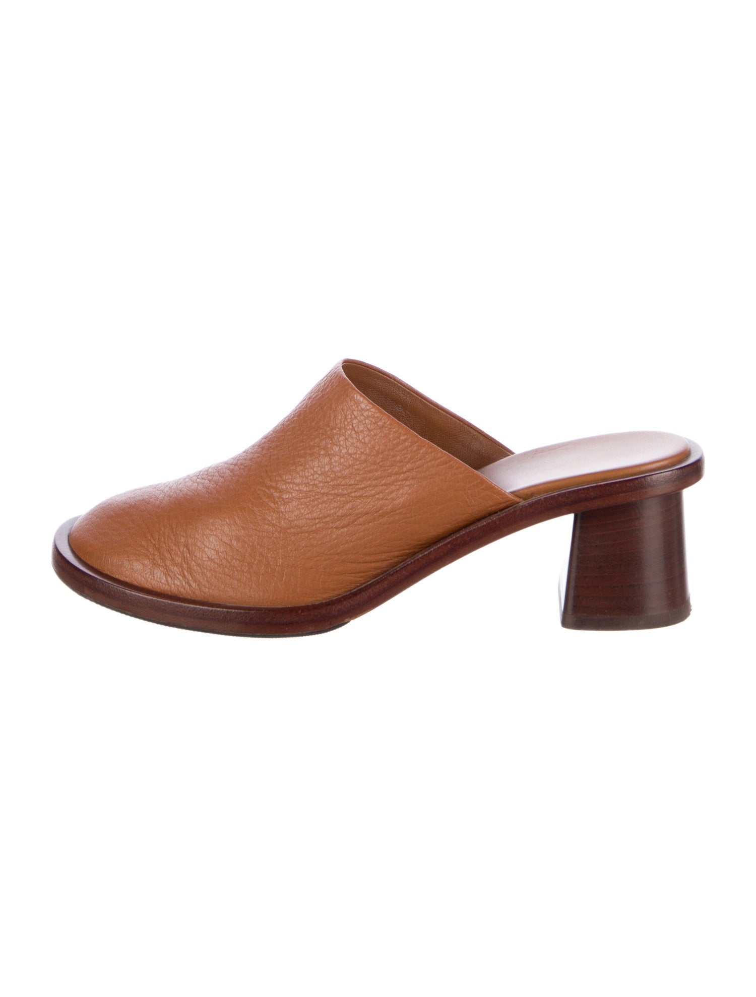 The Row Teatime Leather Mules