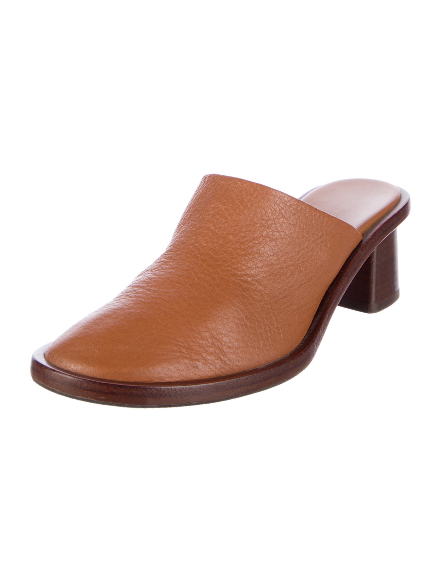 The Row Teatime Leather Mules