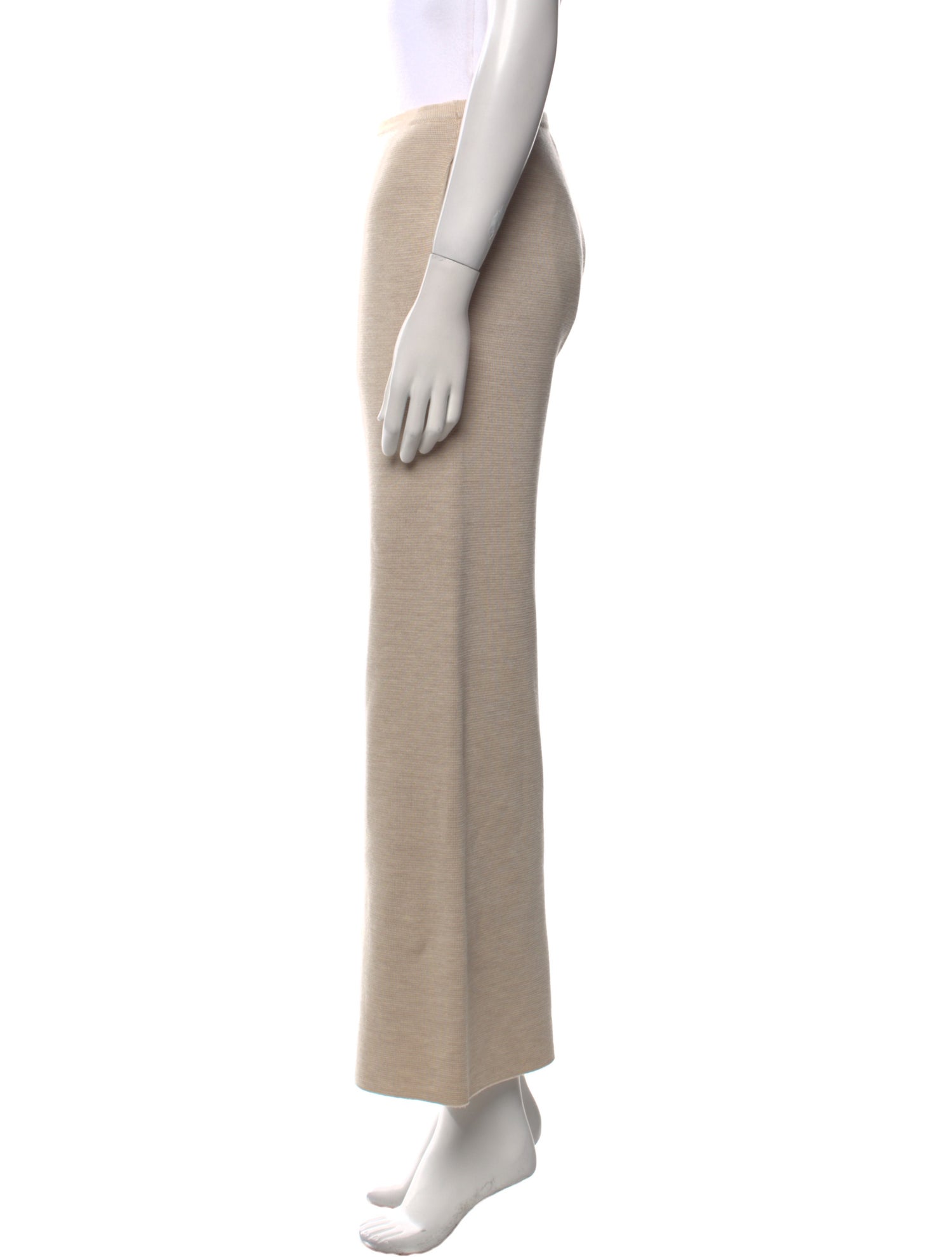 The Row Merino Wool Wide Leg Pants