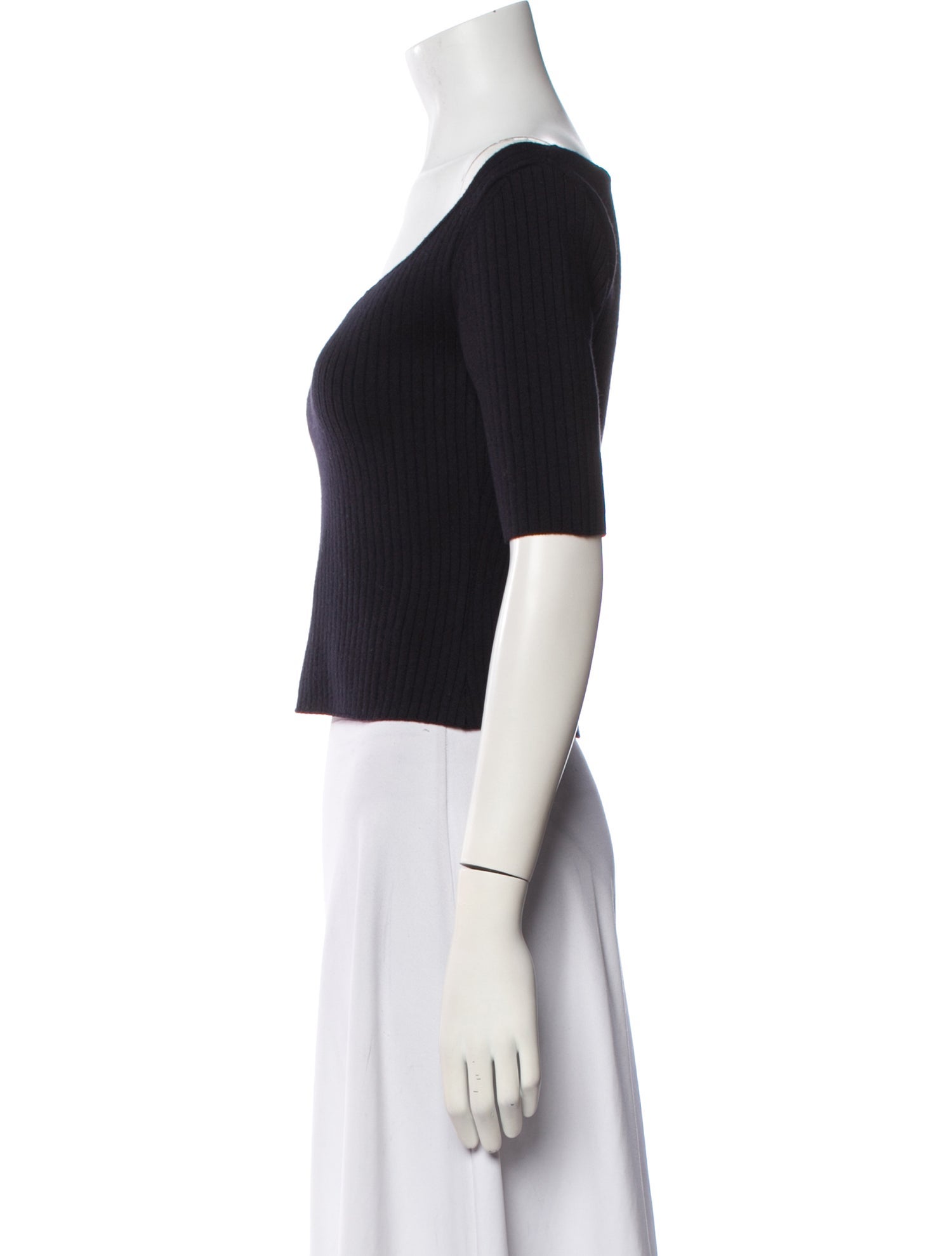 The Row Virgin Wool V-Neck Sweater