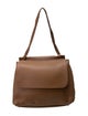 The Row Leather Messenger Bag