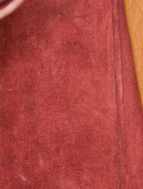 The Row Leather Messenger Bag