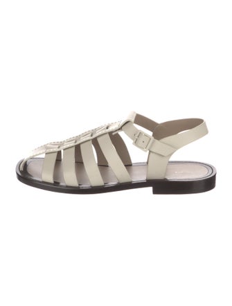 The Row Pablo Suede Gladiator Sandals