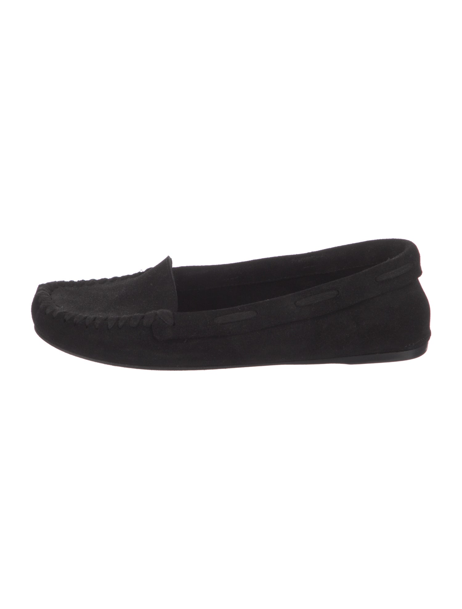 The Row Mabel Moccasins Suede Loafers