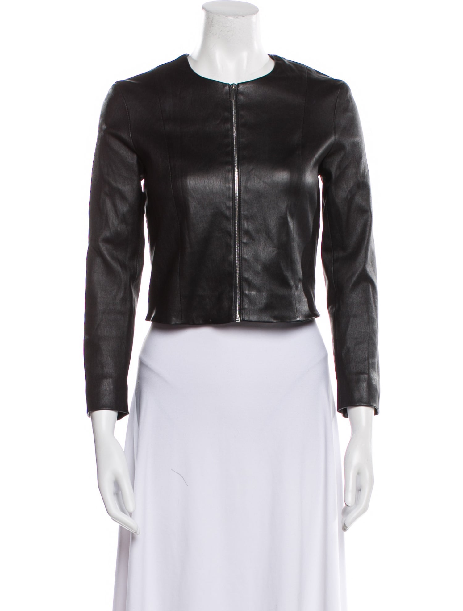 The Row Biker Leather Biker Jacket