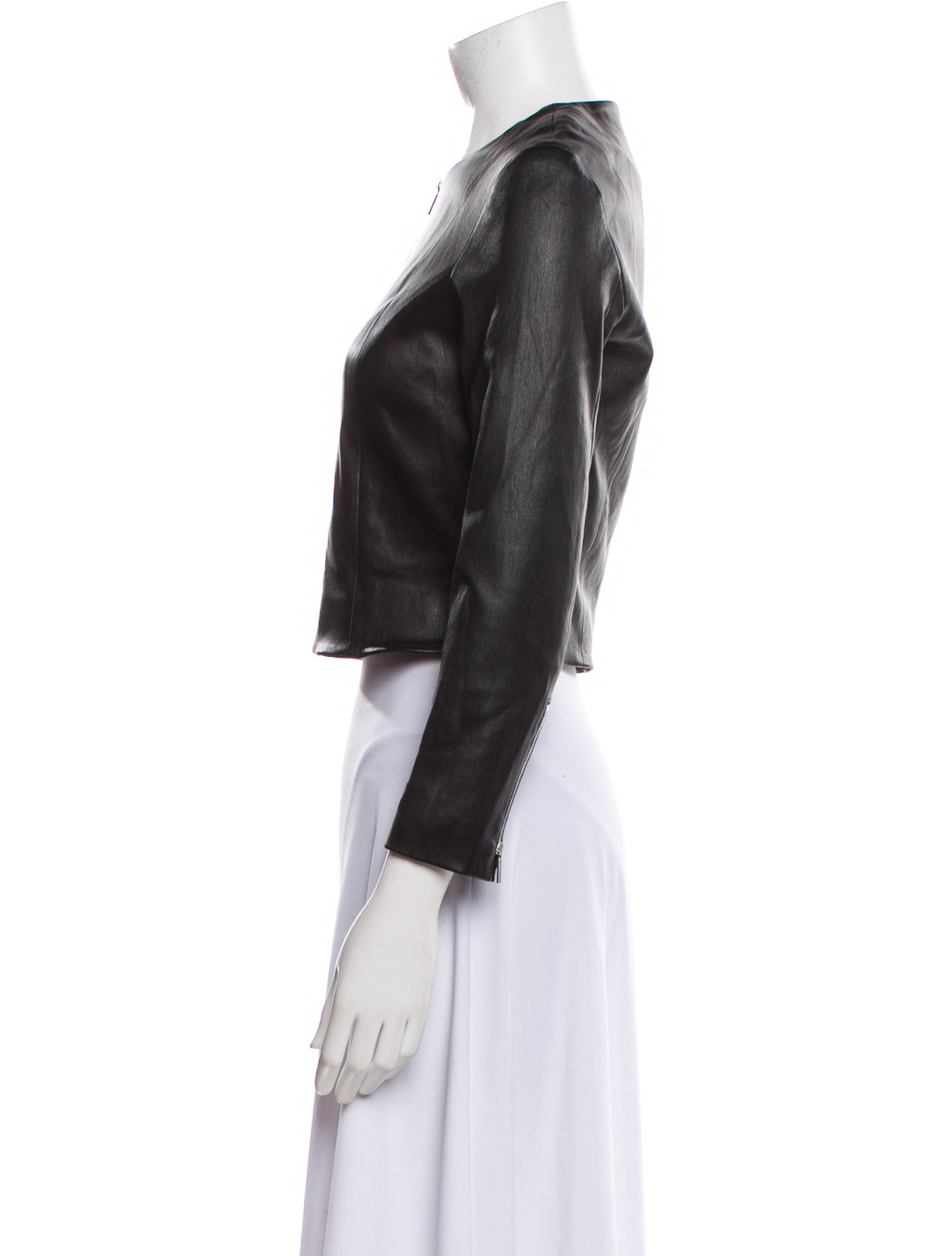 The Row Biker Leather Biker Jacket
