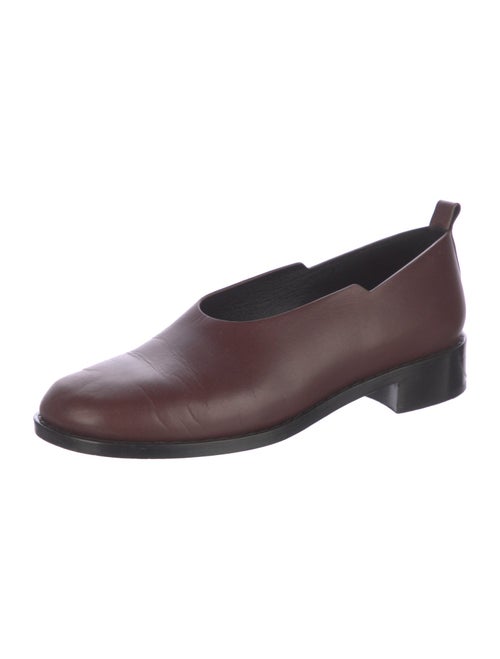 The Row Monceau Leather Ballet Flats