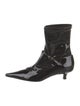 The Row Cyd 50 Patent Leather Sock Boots
