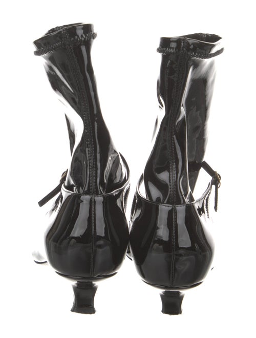 The Row Cyd 50 Patent Leather Sock Boots