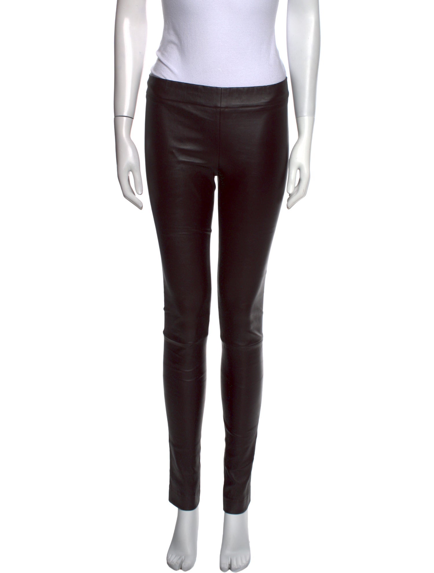The Row Leather Skinny Leg Pants w/ Tags