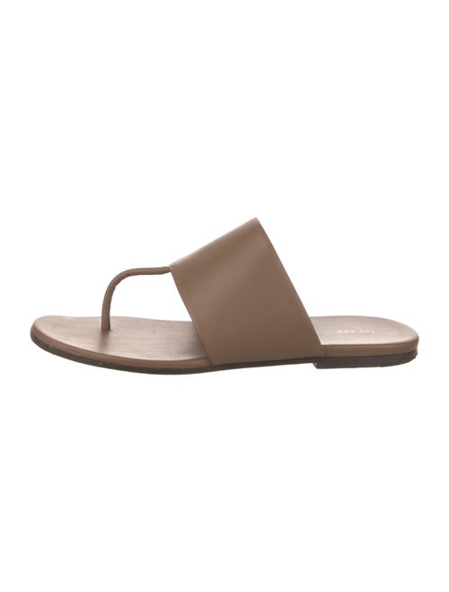 The Row Signum Leather Slides