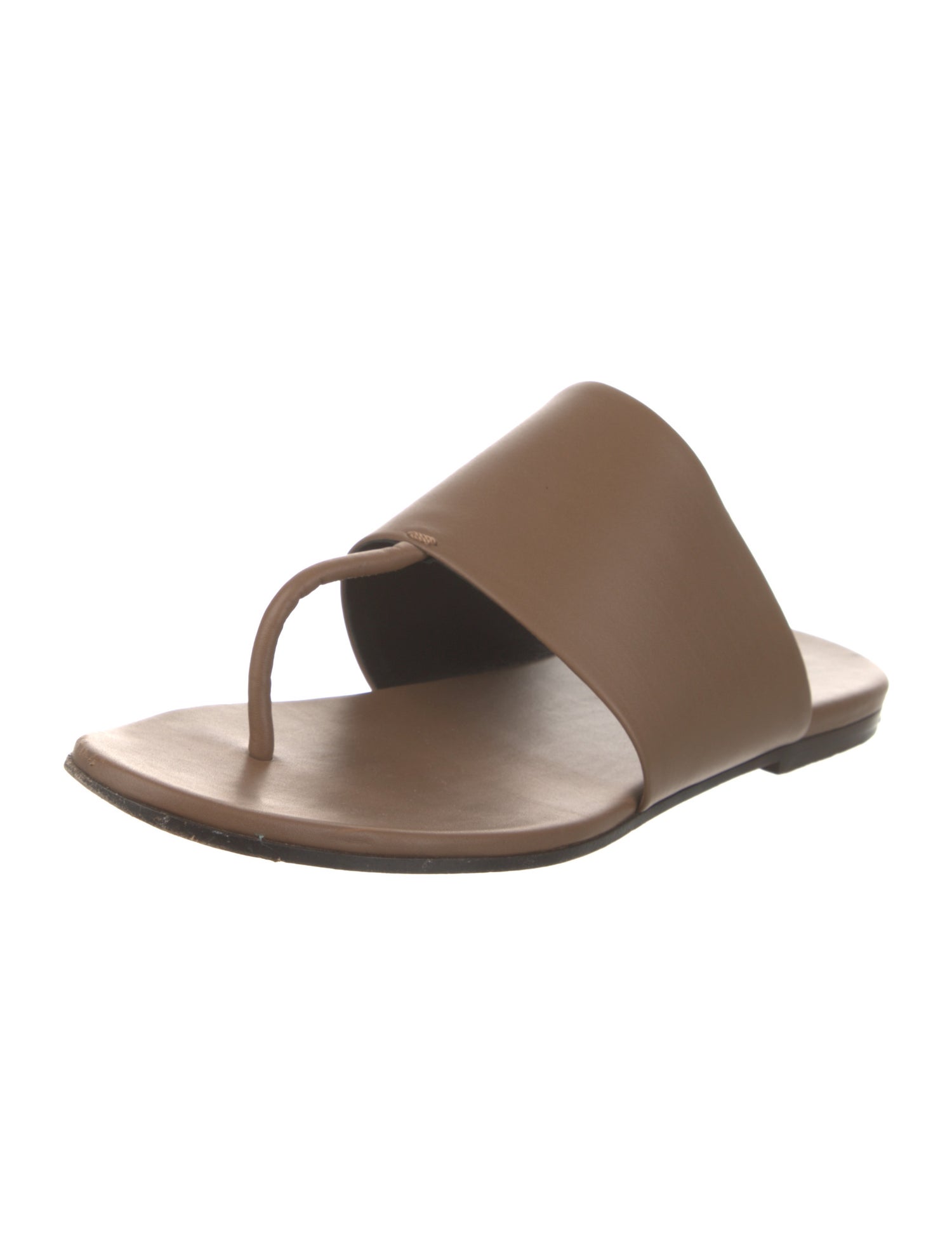 The Row Signum Leather Slides