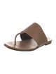 The Row Signum Leather Slides