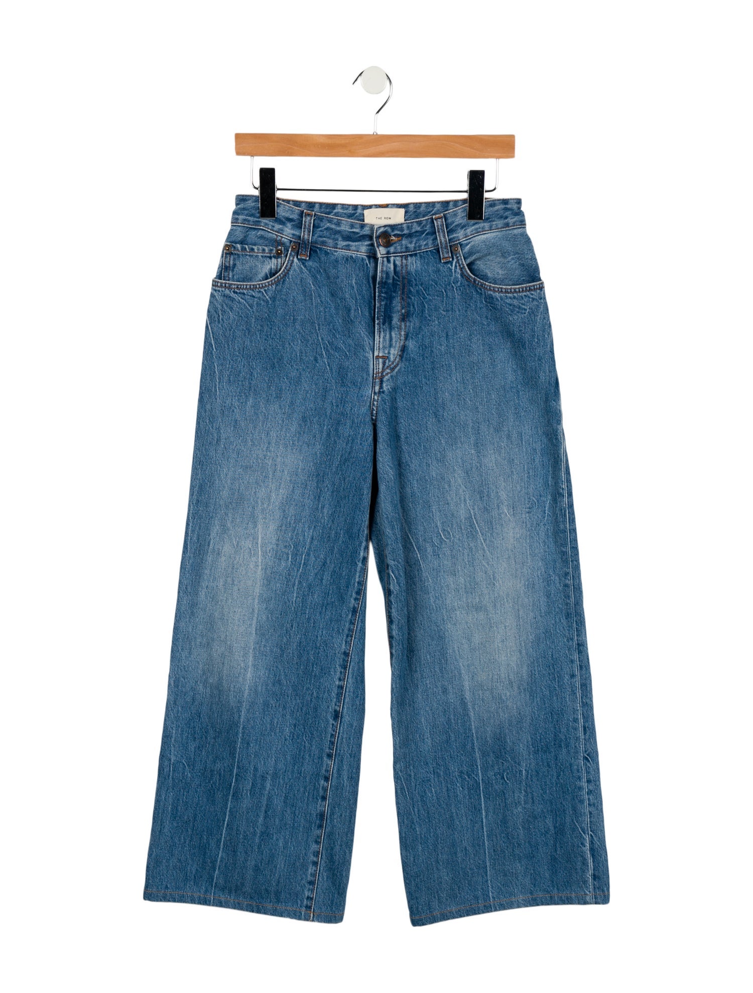 The Row High-Rise Wide Leg Jeans