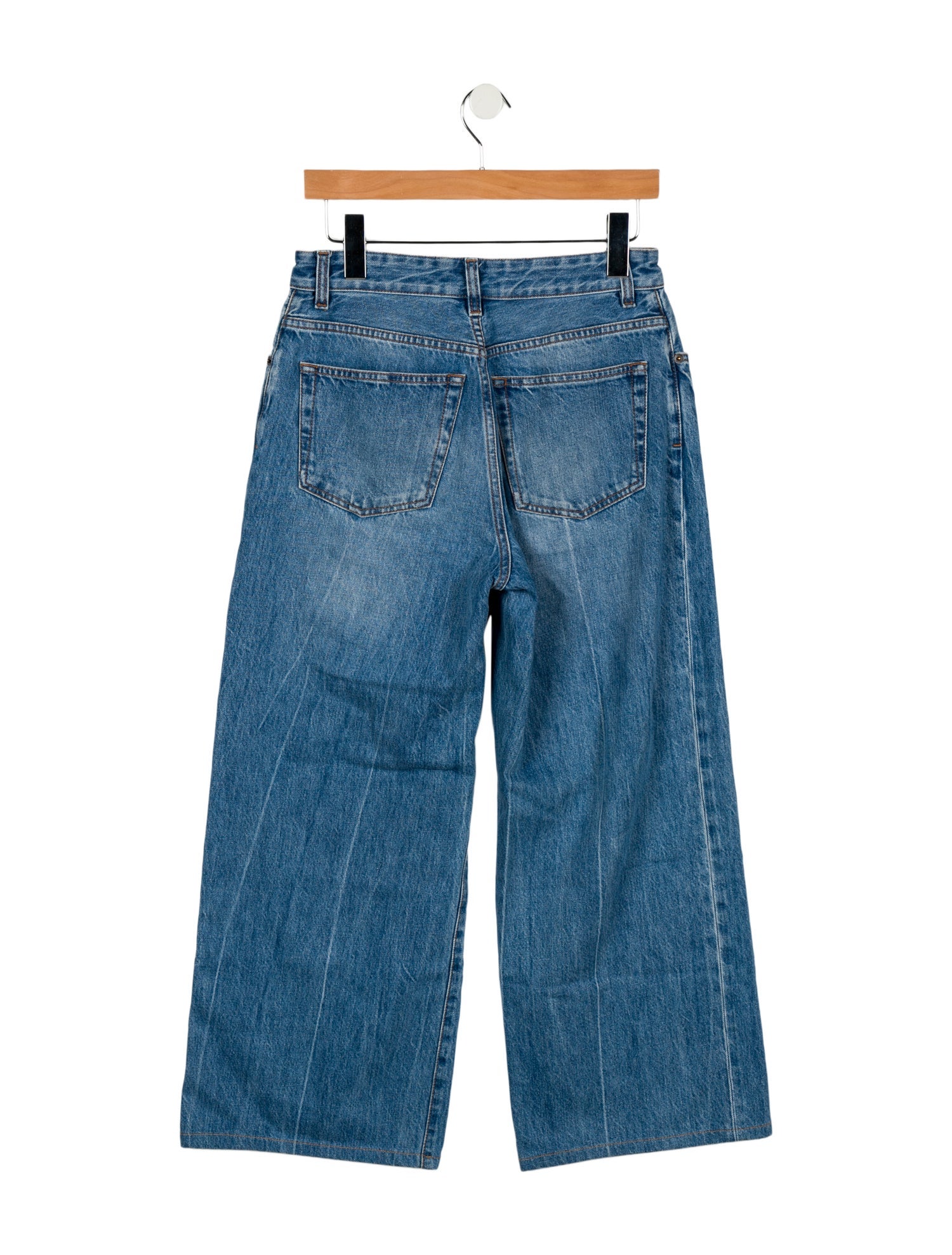 The Row High-Rise Wide Leg Jeans