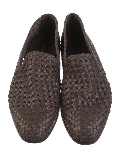 The Row Davis Leather Loafers