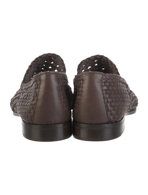 The Row Davis Leather Loafers