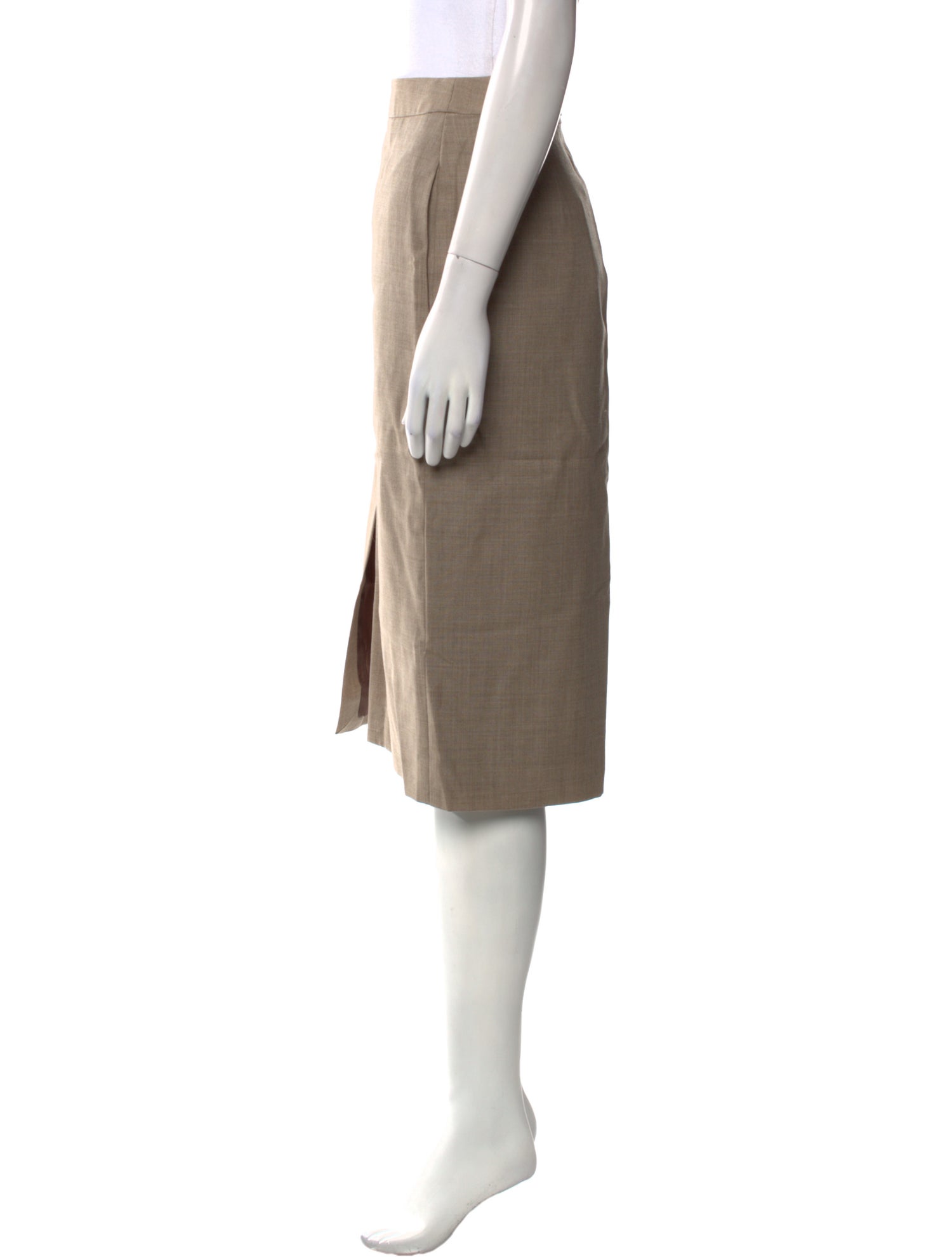 The Row Wool Knee-Length Skirt