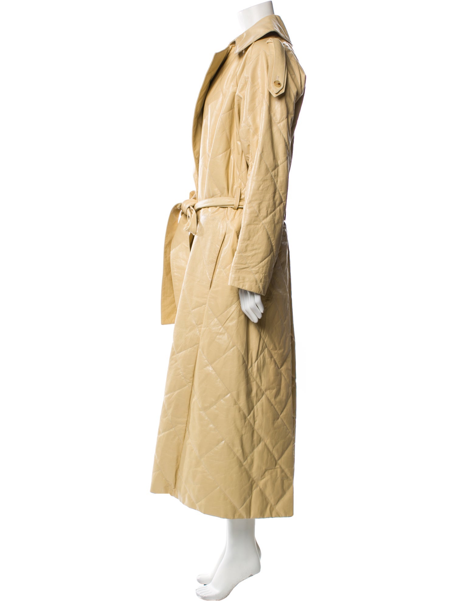 The Row Agathon Leather Coat