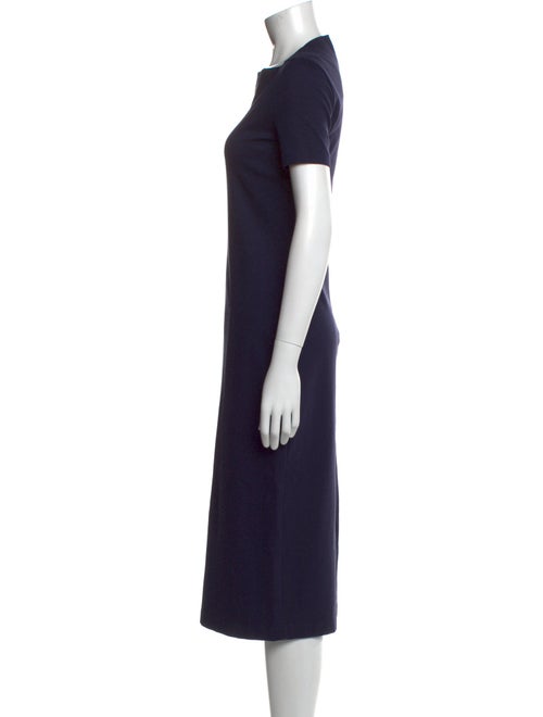 The Row Bateau Neckline Midi Length Dress