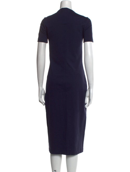 The Row Bateau Neckline Midi Length Dress