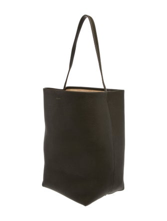 The Row Leather N/S Park Medium