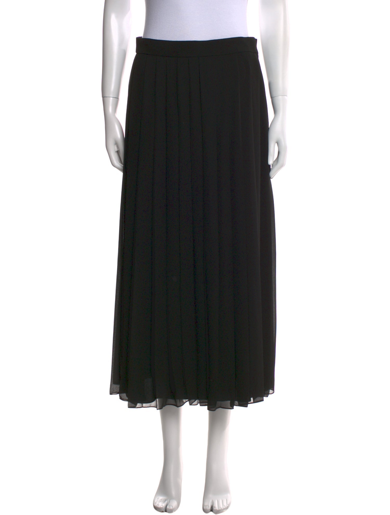 The Row Pleated Accents Midi Length Skirt