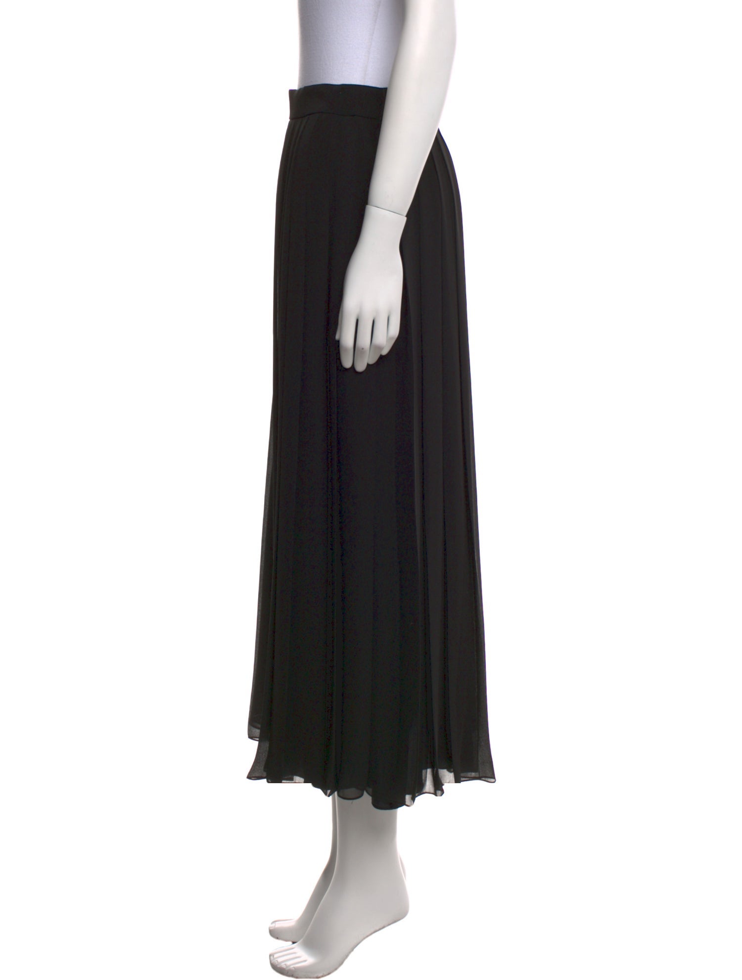 The Row Pleated Accents Midi Length Skirt