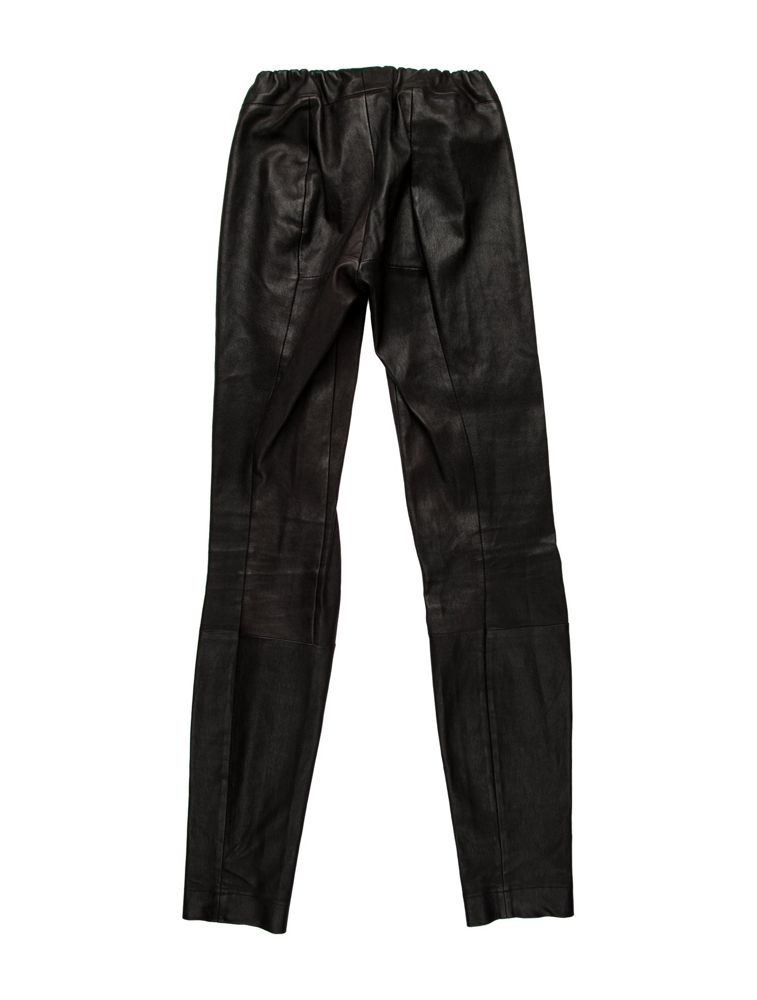 The Row Leather Skinny Leg Pants