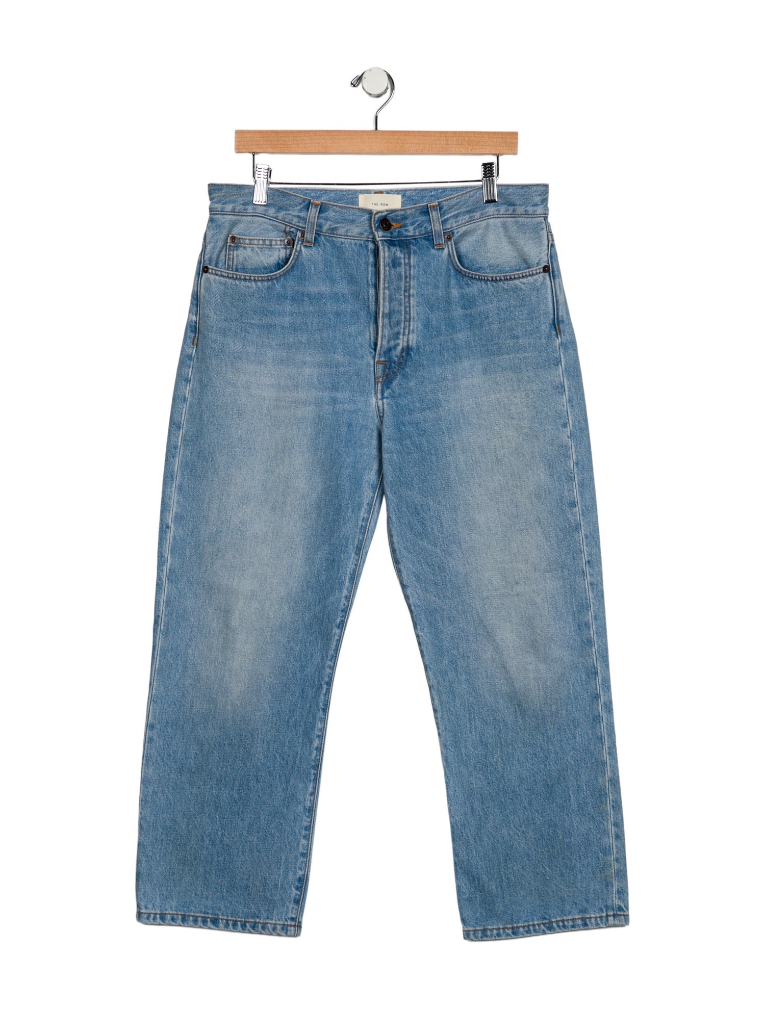 The Row High-Rise Wide Leg Jeans