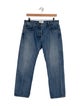 The Row Mid-Rise Straight Leg Jeans