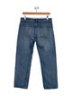 The Row Mid-Rise Straight Leg Jeans