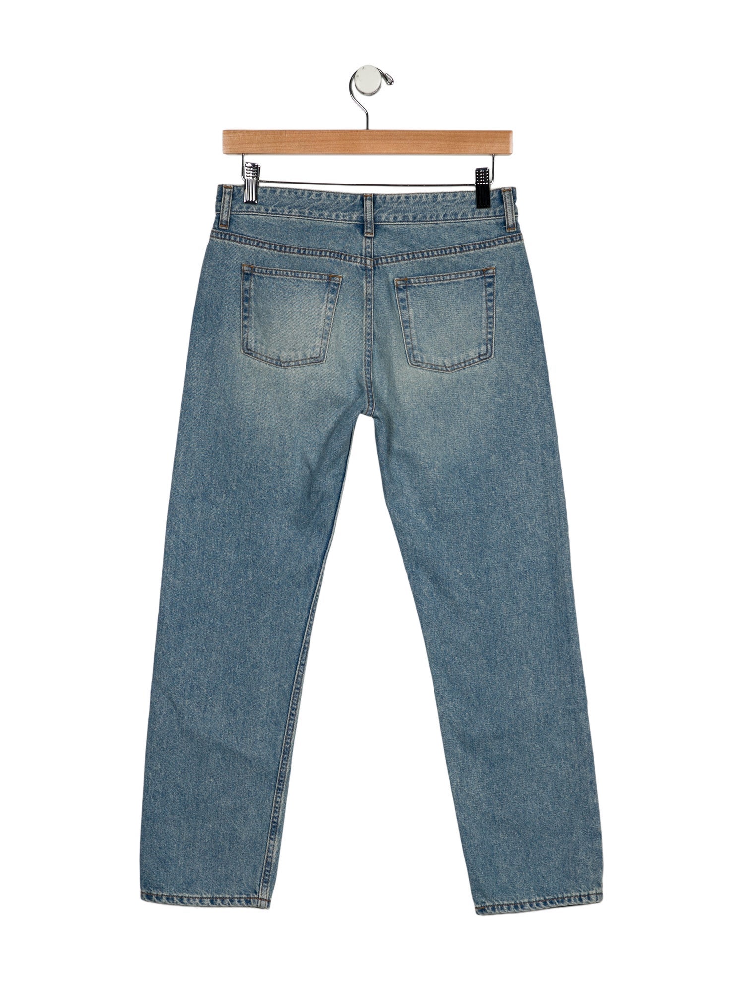 The Row Mid-Rise Skinny Leg Jeans