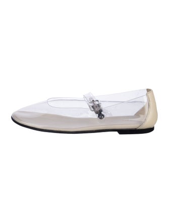 The Row Boheme PVC Mary Jane Flats